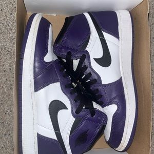 Air Jordan 1 High Court Purple 2.0 7Y